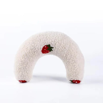  "Pet Neck Support U-Shaped Pillow for Cats and Dogs for Deep Sleep and Comfort"