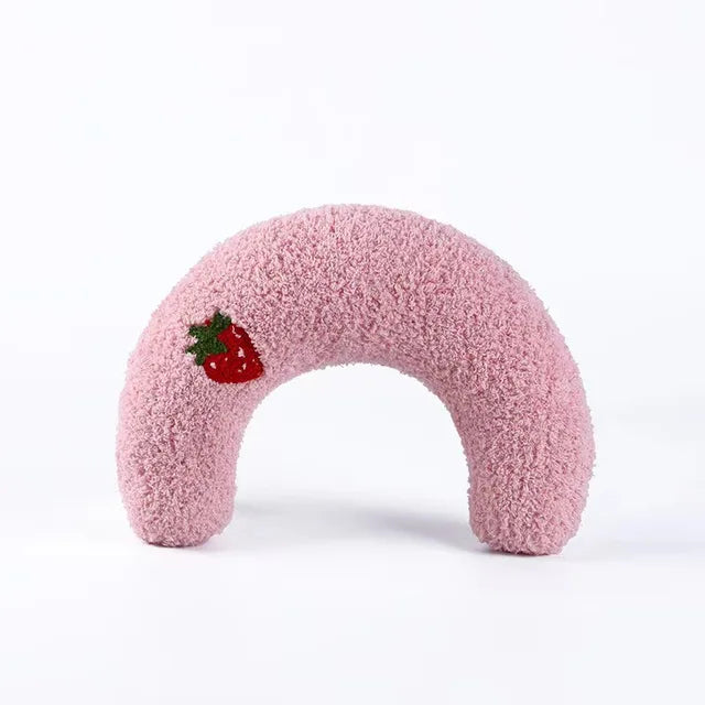  "Pet Neck Support U-Shaped Pillow for Cats and Dogs for Deep Sleep and Comfort"