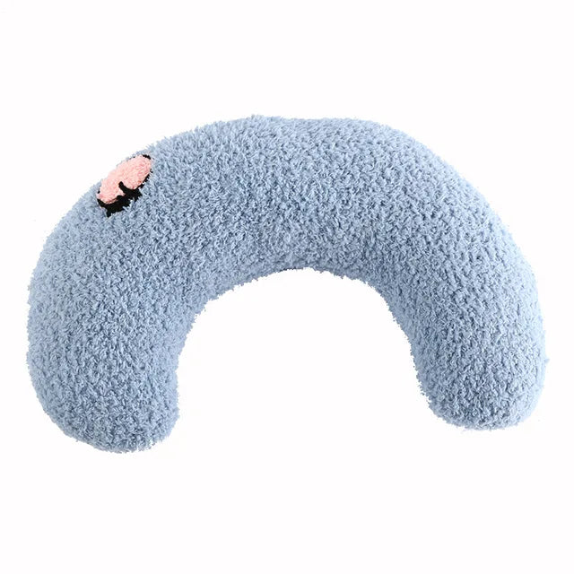  "Pet Neck Support U-Shaped Pillow for Cats and Dogs for Deep Sleep and Comfort"