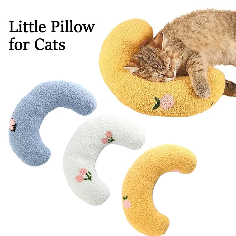  "Pet Neck Support U-Shaped Pillow for Cats and Dogs for Deep Sleep and Comfort"